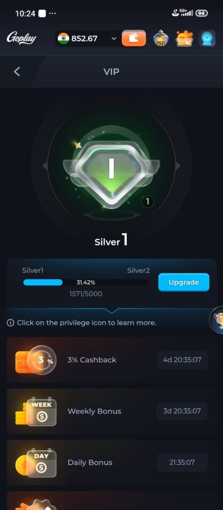 GolPay app interface showing digital wallet, fast payments, and secure transactions